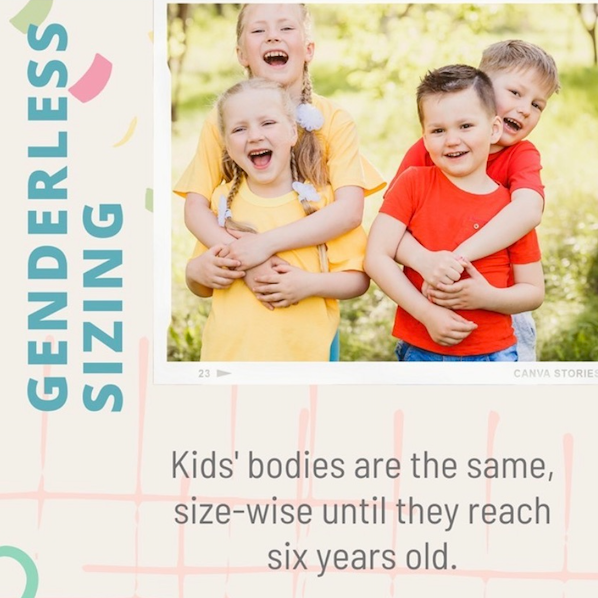 Toddler Clothes Sizing Should Be Genderless
