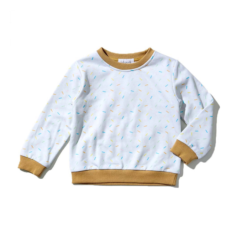 Sprinkle Print Sweatshirt